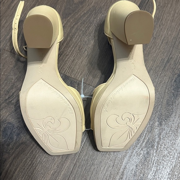 NEW! Franco Sarto Beige Leather Dima Heels- Size 9 👠 - Picture 17 of 17